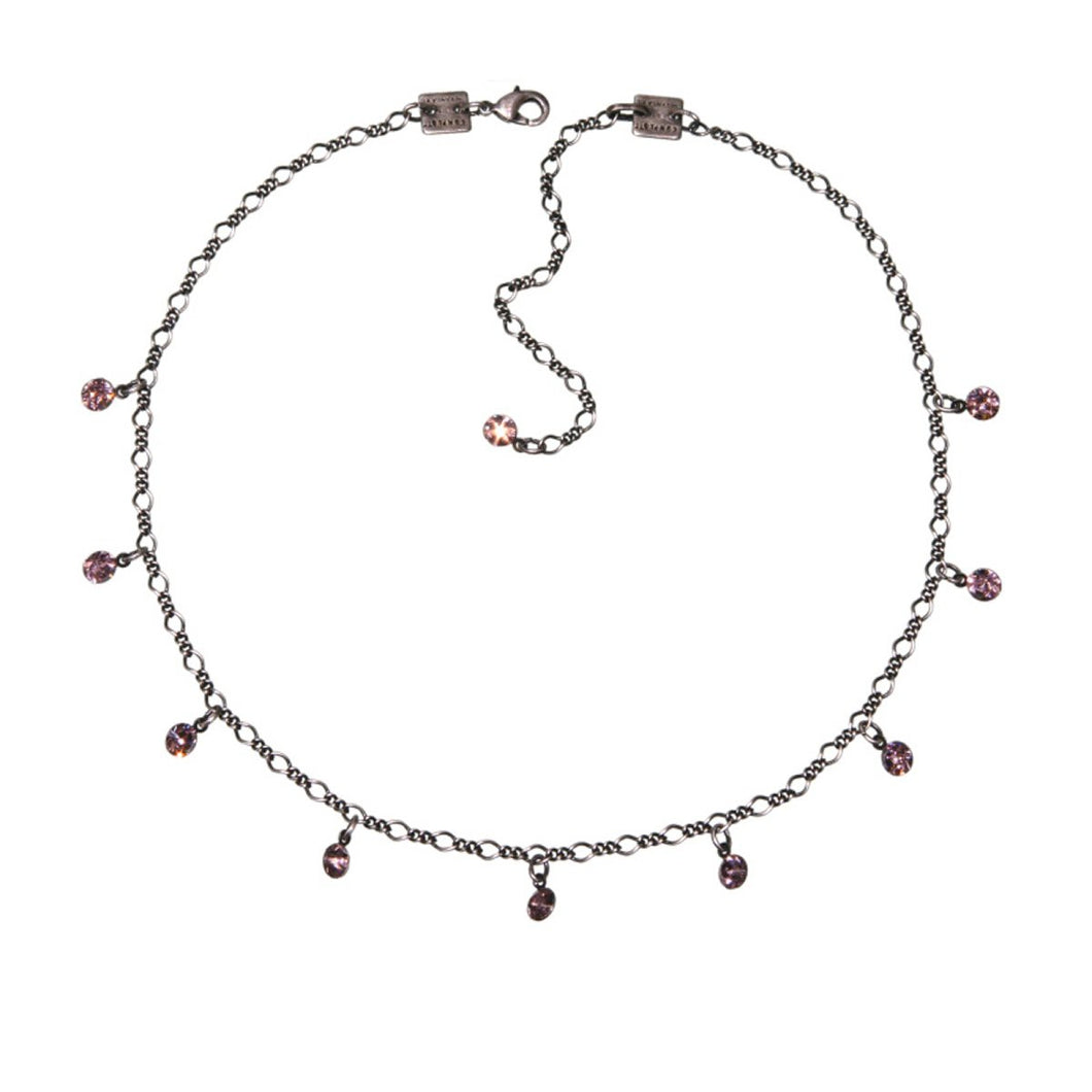 Konplott Kette Collier Tutui Collection pink vintage rose silber
