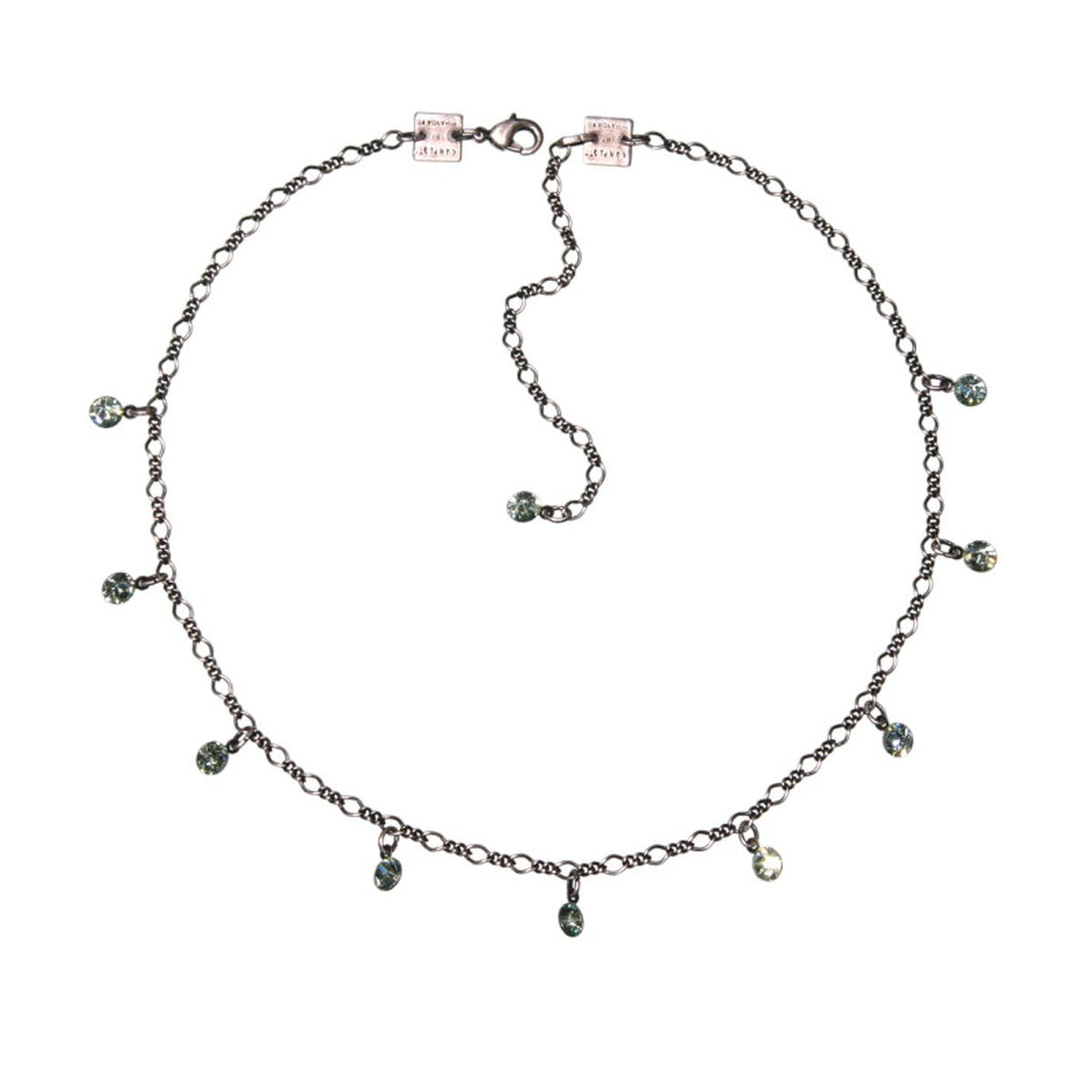 Konplott Kette Collier Tutui Collection hell grün chrysolite silber