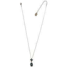 Laden Sie das Bild in den Galerie-Viewer, Konplott Halskette Collier Aladdin Kugel blau antique brass