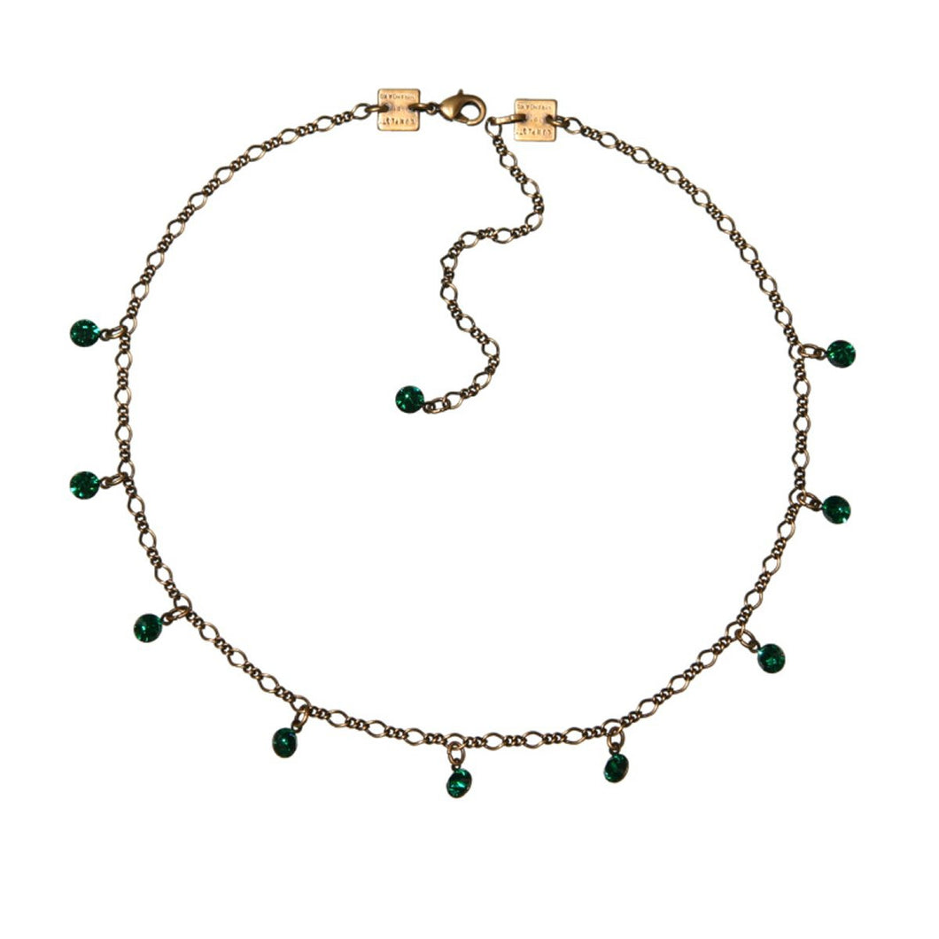 Konplott Kette Collier Tutui Collection grün emerald silber