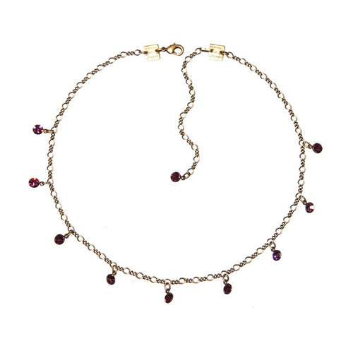 Konplott Kette Collier Tutui Collection lila amethyst silber