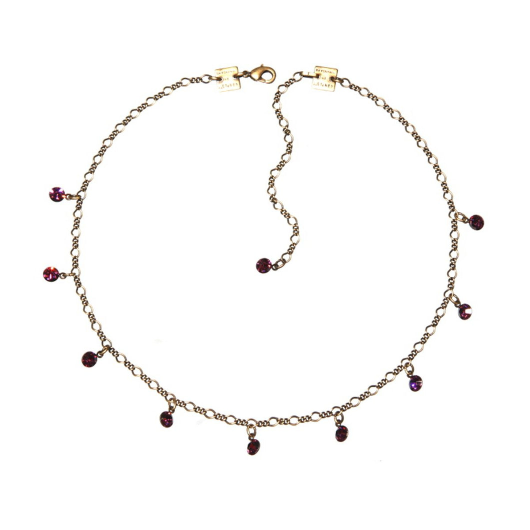 Konplott Kette Collier Tutui Collection lila amethyst silber