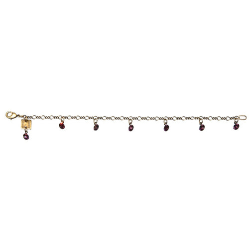 Konplott Armband Armkette Tutui Collection lila amethyst silber