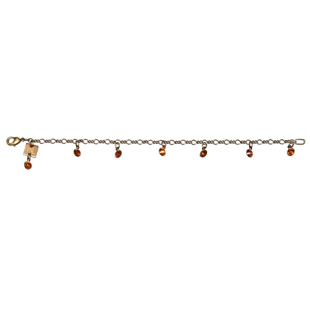 Konplott Armband Armkette Tutui Collection gelb topaz silber