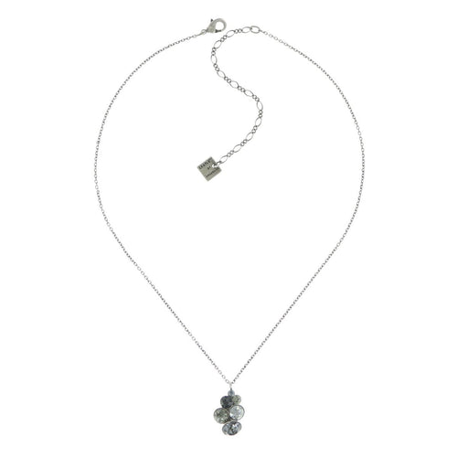 Konplott Kette Collier Petit Glamour grau silber