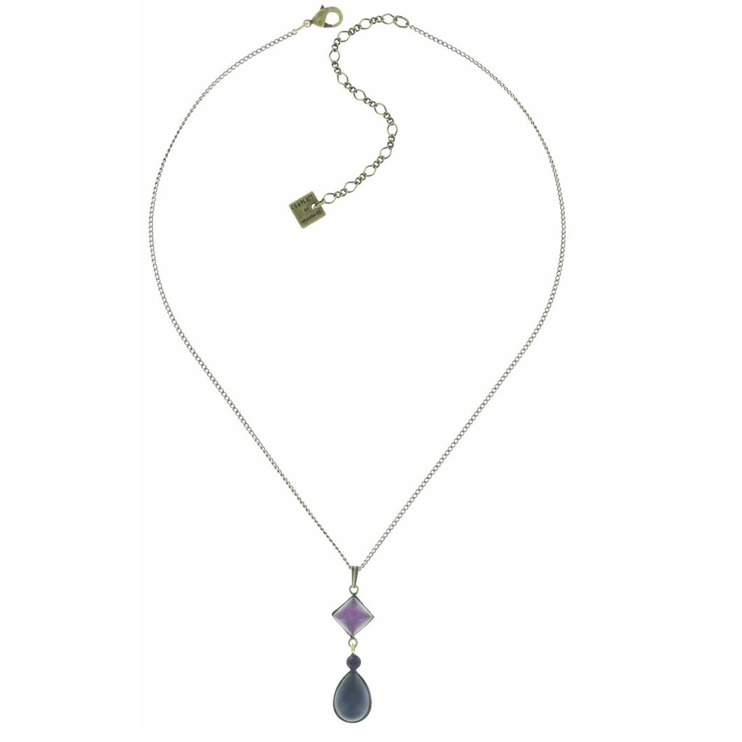 Konplott Kette Collier Jelly Fish Wedding lila