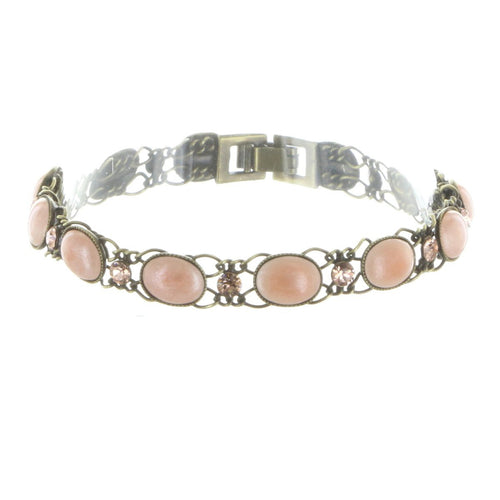 Konplott Armband Armkette Ovaly hell beige peach