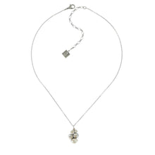 Laden Sie das Bild in den Galerie-Viewer, Konplott Kette Collier Petit Glamour beige silber