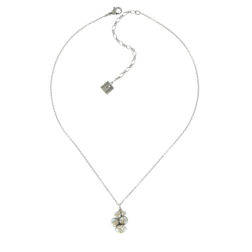 Konplott Kette Collier Petit Glamour beige silber