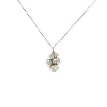 Laden Sie das Bild in den Galerie-Viewer, Konplott Kette Collier Petit Glamour beige silber