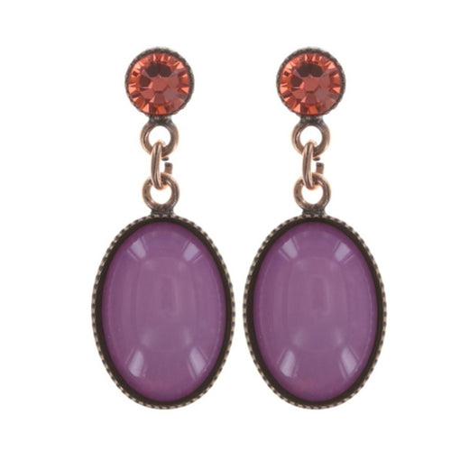 Konplott Ohrringe Ohrhänger Ohrstecker hängend Alien Caviar violett