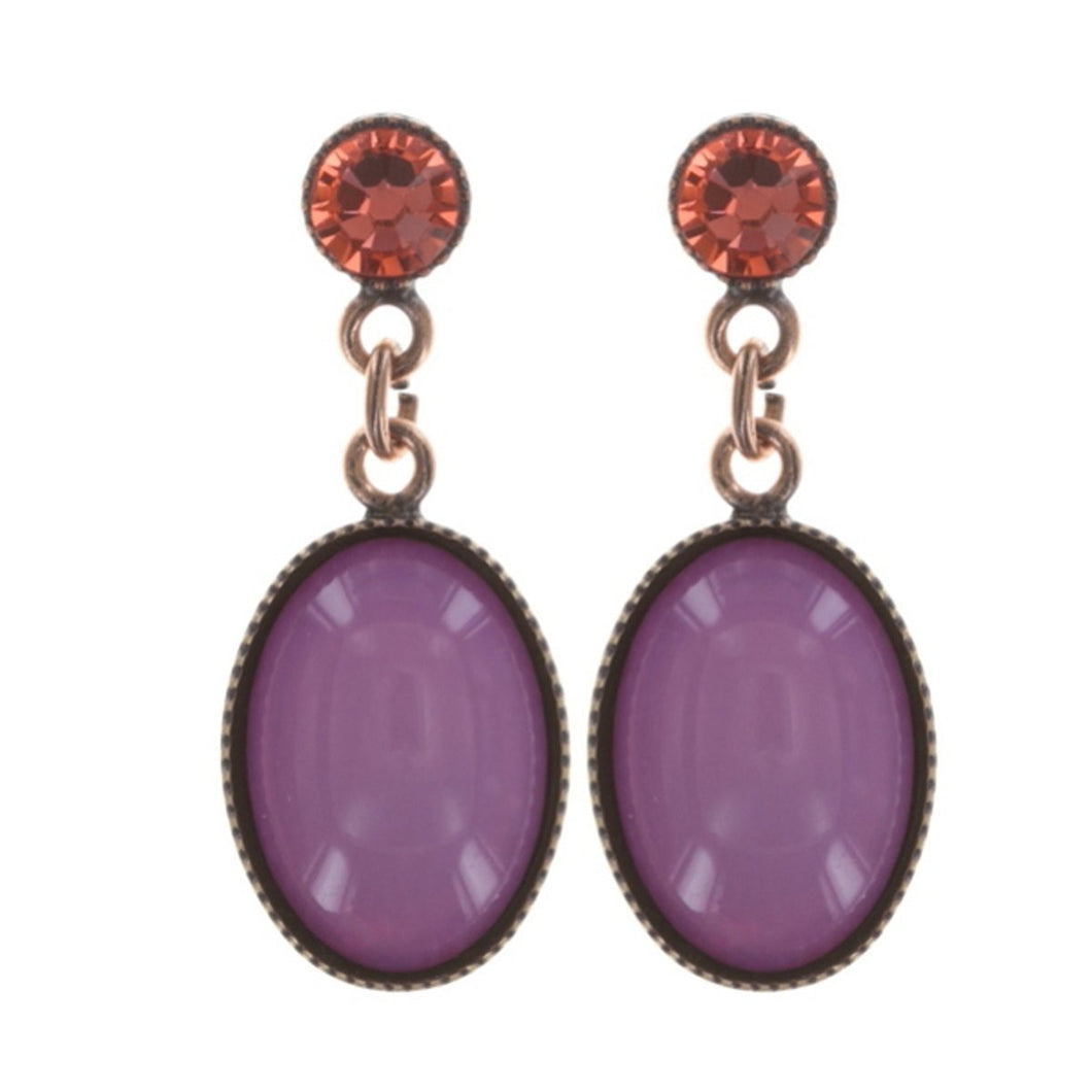 Konplott Ohrringe Ohrhänger Ohrstecker hängend Alien Caviar violett