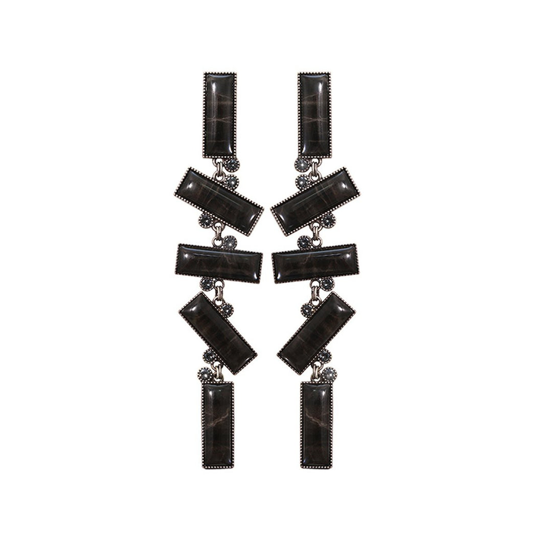 Konplott Ohrringe Ohrhänger Float to the Rhytm black