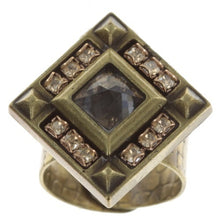 Laden Sie das Bild in den Galerie-Viewer, Konplott Ring Iceberg De Luxe beige 9mm Stone