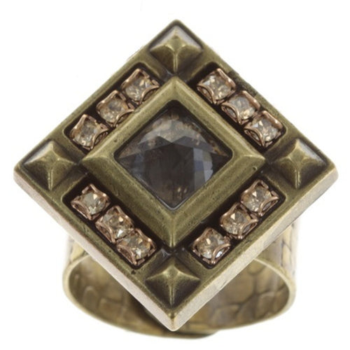 Konplott Ring Iceberg De Luxe beige 9mm Stone