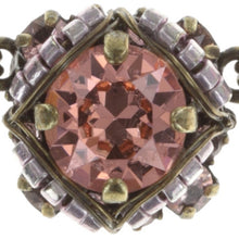 Laden Sie das Bild in den Galerie-Viewer, Konplott Kette Collier Byzantine orange / lila antik