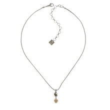 Laden Sie das Bild in den Galerie-Viewer, Konplott Kette Collier Chameleon blau / braun Braun antik