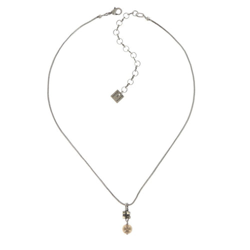 Konplott Kette Collier Chameleon blau / braun Braun antik