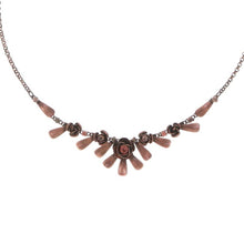 Laden Sie das Bild in den Galerie-Viewer, Konplott Kette collier In Honor of the Rose Rosé red