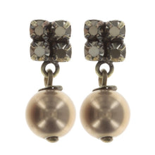 Laden Sie das Bild in den Galerie-Viewer, Konplott Ohrringe Ohrstecker Chameleon blau / grün Braun