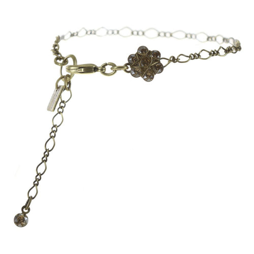 Konplott Armband Armkette 70`s Circles beige crystal golden shadow