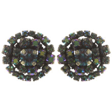 Laden Sie das Bild in den Galerie-Viewer, Konplott Ohrringe Ohrstecker Ballroom green antique