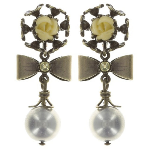 Konplott Ohrringe Arsenic in Old Lace light pastel multi antique small