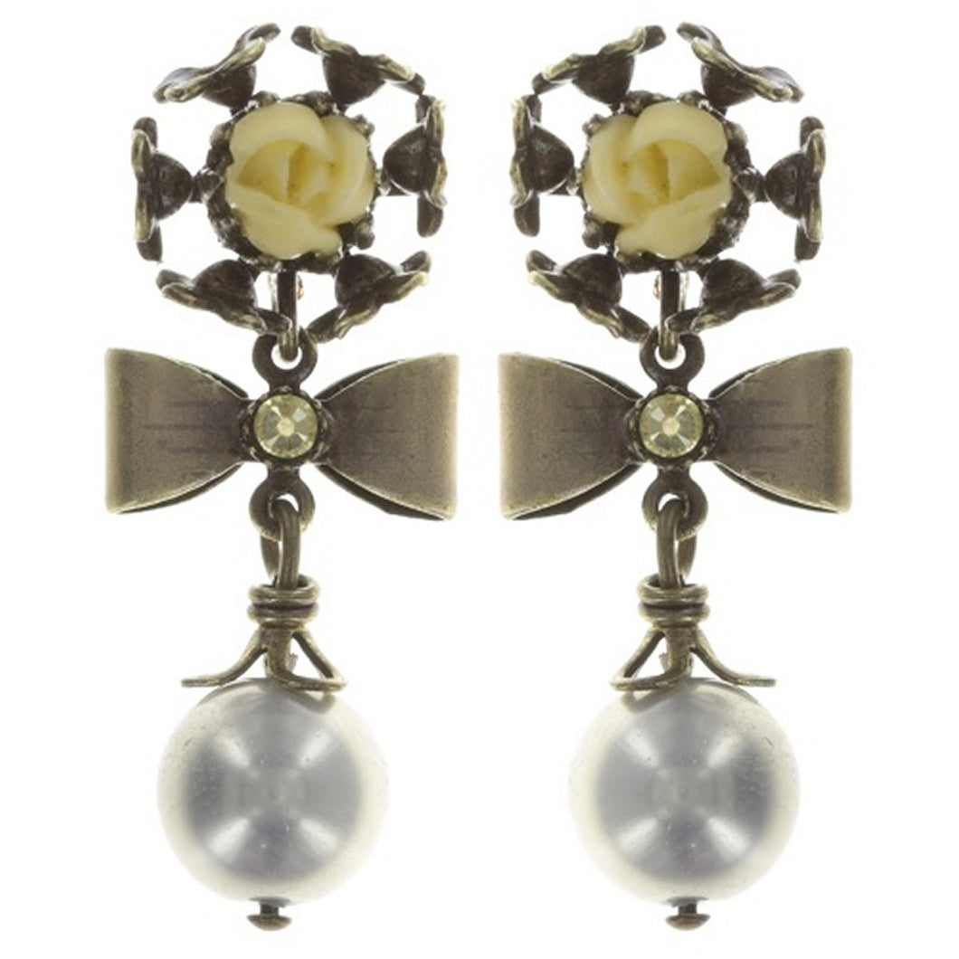 Konplott Ohrringe Arsenic in Old Lace light pastel multi antique small