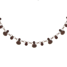 Laden Sie das Bild in den Galerie-Viewer, Konplott Halskette Collier Galaxy in Glass red antique