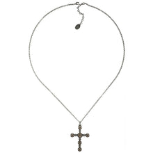 Laden Sie das Bild in den Galerie-Viewer, Konplott Halskette Collier Medieval Pop beige S,XS antique silver