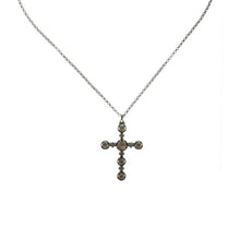 Laden Sie das Bild in den Galerie-Viewer, Konplott Halskette Collier Medieval Pop beige S,XS antique silver