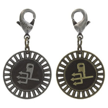 Laden Sie das Bild in den Galerie-Viewer, Konplott Anhänger Charm Zodiac Aquarius/Wassermann S brass/silver