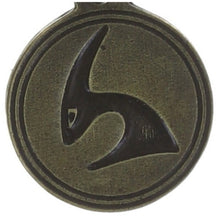 Laden Sie das Bild in den Galerie-Viewer, Konplott Anhänger Charm Zodiac Capricorn/Steinbock XS brass/silver