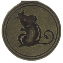 Laden Sie das Bild in den Galerie-Viewer, Konplott Anhänger Charm Zodiac Rat/Ratte XS brass/silver