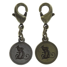 Laden Sie das Bild in den Galerie-Viewer, Konplott Anhänger Charm Zodiac Rat/Ratte XS brass/silver