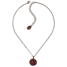 Laden Sie das Bild in den Galerie-Viewer, Konplott Halskette Collier Ballroom coralline antique kupfer