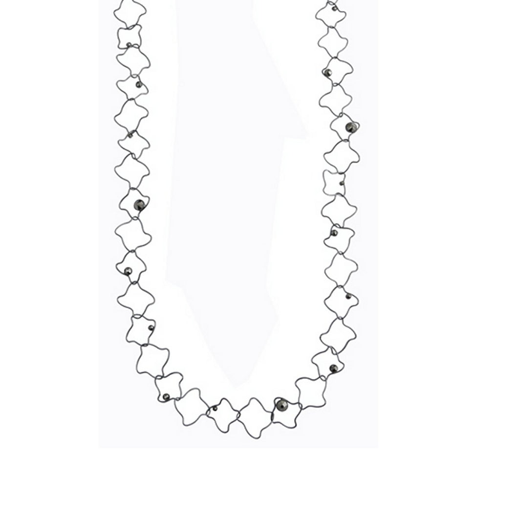 Konplott Halskette Collier From Joanna with Love black Gun Metal