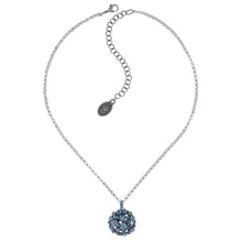 Laden Sie das Bild in den Galerie-Viewer, Konplott Halskette Ballroom blue antique silver