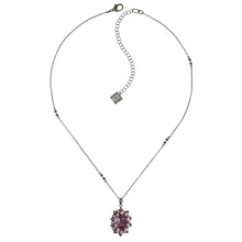 Laden Sie das Bild in den Galerie-Viewer, Konplott Halskette Collier Kaleidoscope Illusion beige antique brass