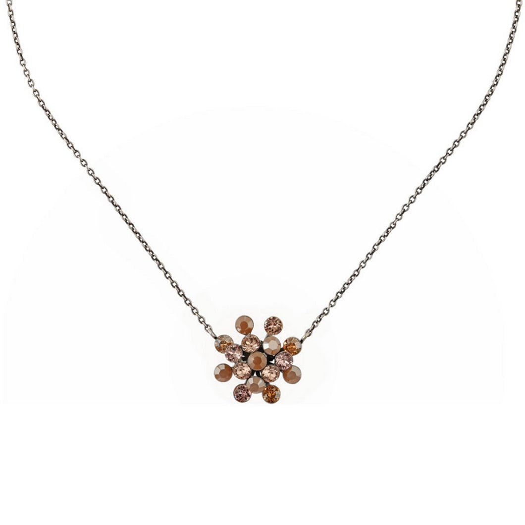 Konplott Halskette Magic Fireball beige antique silver