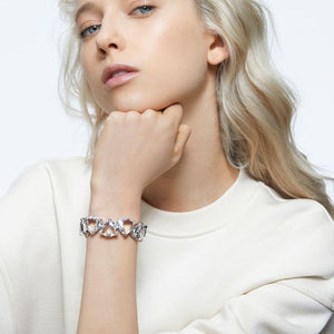 Swarovski Damen Armband Edelstahl Millenia Silber Trilliant-Schliff 5599194