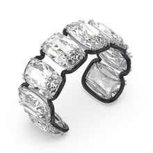 Laden Sie das Bild in den Galerie-Viewer, Swarovski Damen Armband Armreif Metall Kristall weiß Harmonia M 5600039