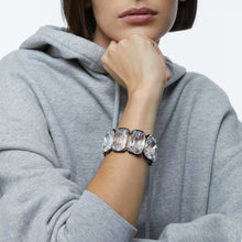 Laden Sie das Bild in den Galerie-Viewer, Swarovski Damen Armband Armreif Metall Kristall weiß Harmonia M 5600039