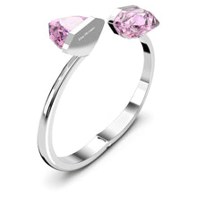 Laden Sie das Bild in den Galerie-Viewer, Swarovski Damen Armband Armreif Edelstahl Lucent L Kristall 5615111