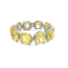 Laden Sie das Bild in den Galerie-Viewer, Swarovski Damen Armband Metall Kristall gelb Harmonia  5616513
