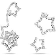 Laden Sie das Bild in den Galerie-Viewer, Swarovski Damen Ohrringe Ohrspange Set 3-teilig  Kristalle Stella 5617757
