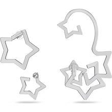 Laden Sie das Bild in den Galerie-Viewer, Swarovski Damen Ohrringe Ohrspange Set 3-teilig  Kristalle Stella 5617757