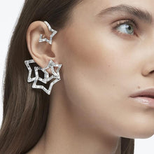 Laden Sie das Bild in den Galerie-Viewer, Swarovski Damen Ohrringe Ohrspange Set 3-teilig  Kristalle Stella 5617757