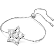 Laden Sie das Bild in den Galerie-Viewer, Swarovski Damen Armband Edelstahl silber Kristalle Stella Stern 5617881