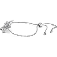 Laden Sie das Bild in den Galerie-Viewer, Swarovski Damen Armband Edelstahl silber Kristalle Stella Stern 5617881